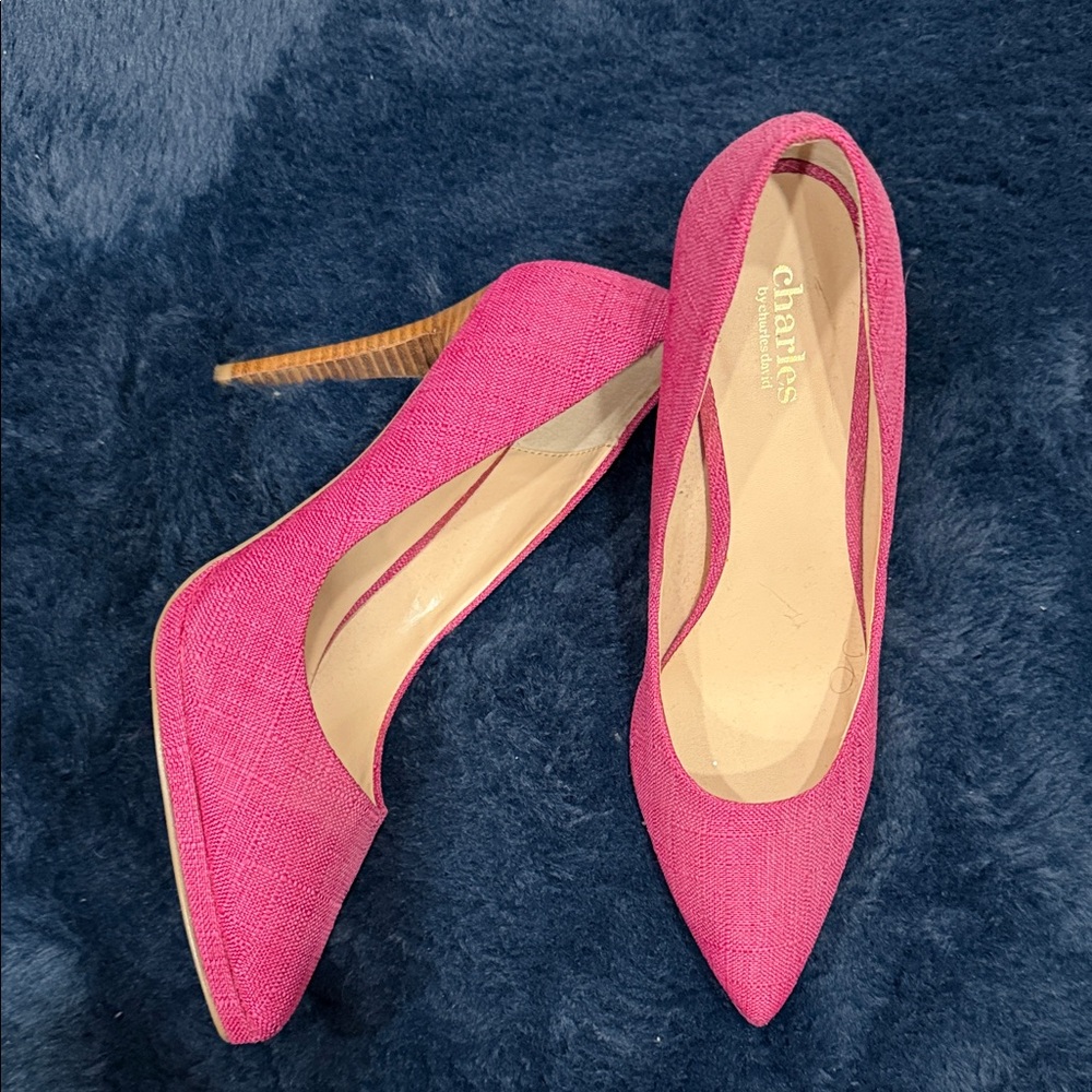 Charles by Charles David Fuchsia Heels